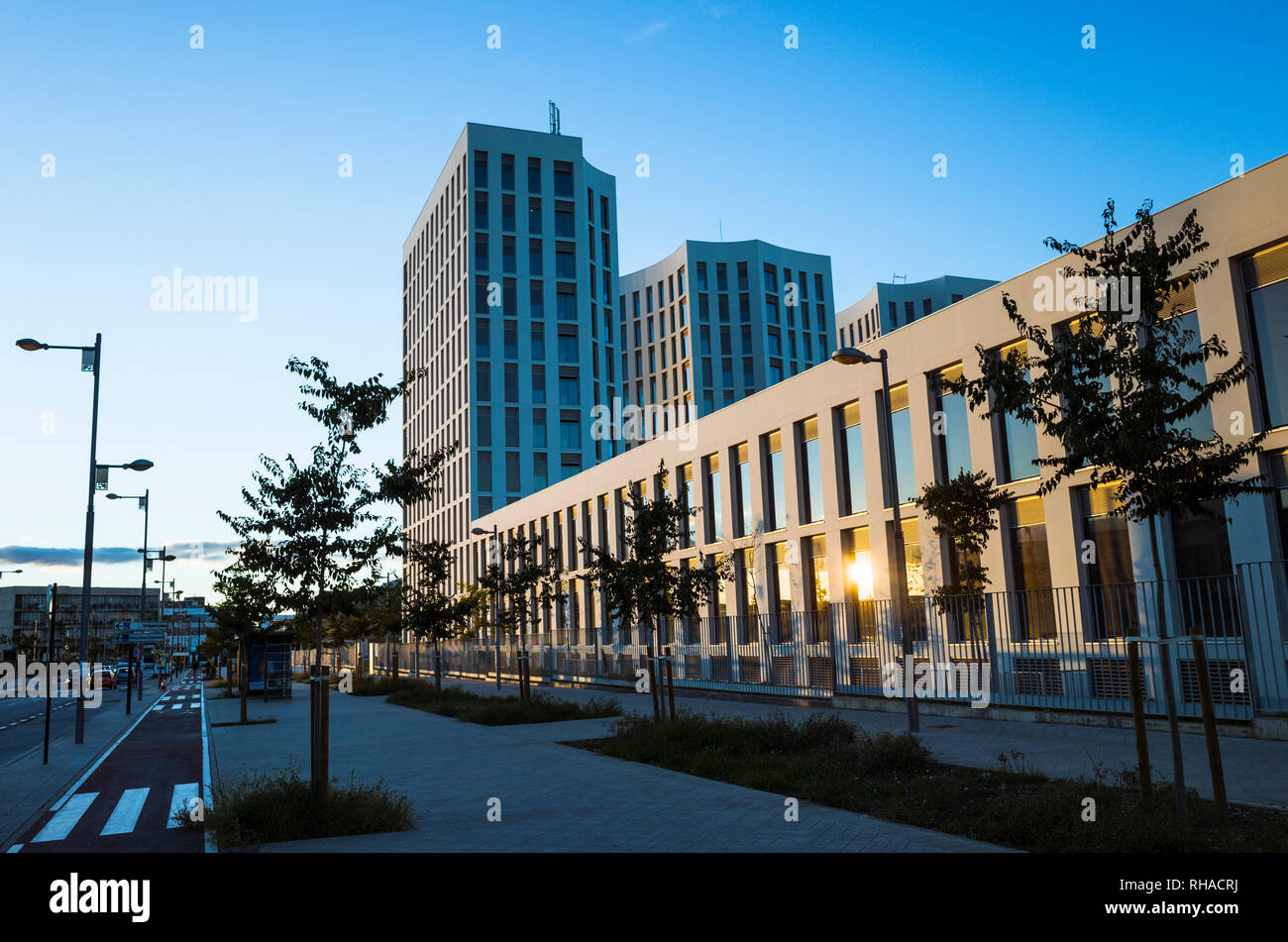 Granada, Andalusien, Spanien Gebäude der Fakultät für Medizin der