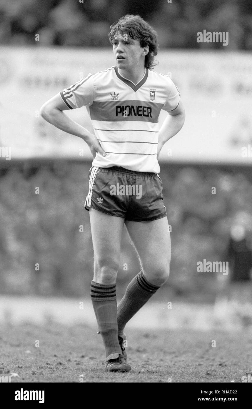 Markieren BRENNAN, Ipswich Town FC,, 1985 Stockfoto