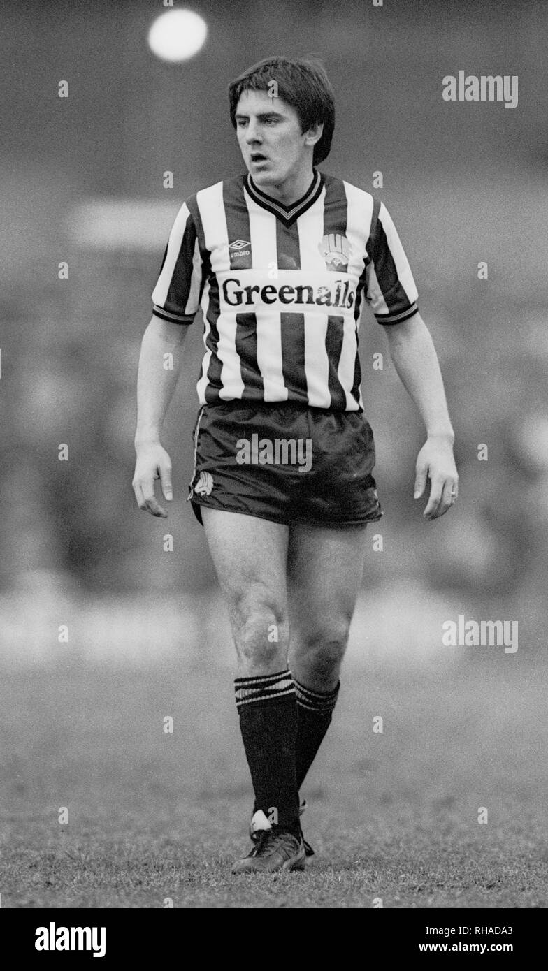 PETER BEARDSLEY, Newcastle United FC,, 1987 Stockfoto