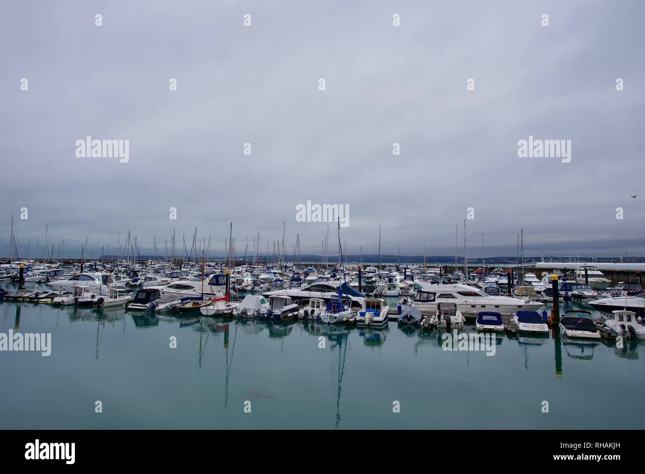 Der Hafen von Torquay, Torquay, Devon, England Stockfoto