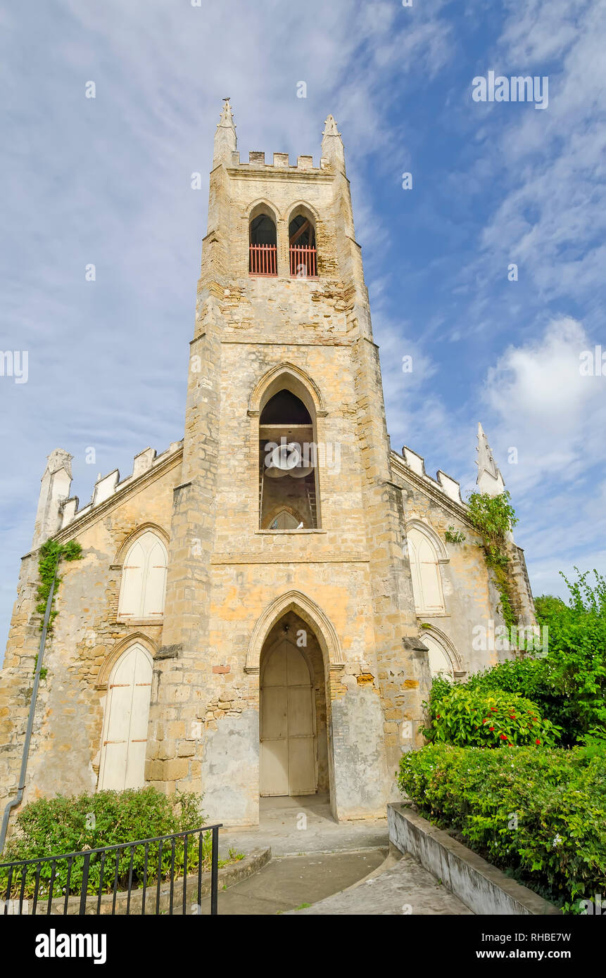 St John's Episcopal Church (anglikanischen), Christiansted, St. Croix, US Virgin Islands Stockfoto