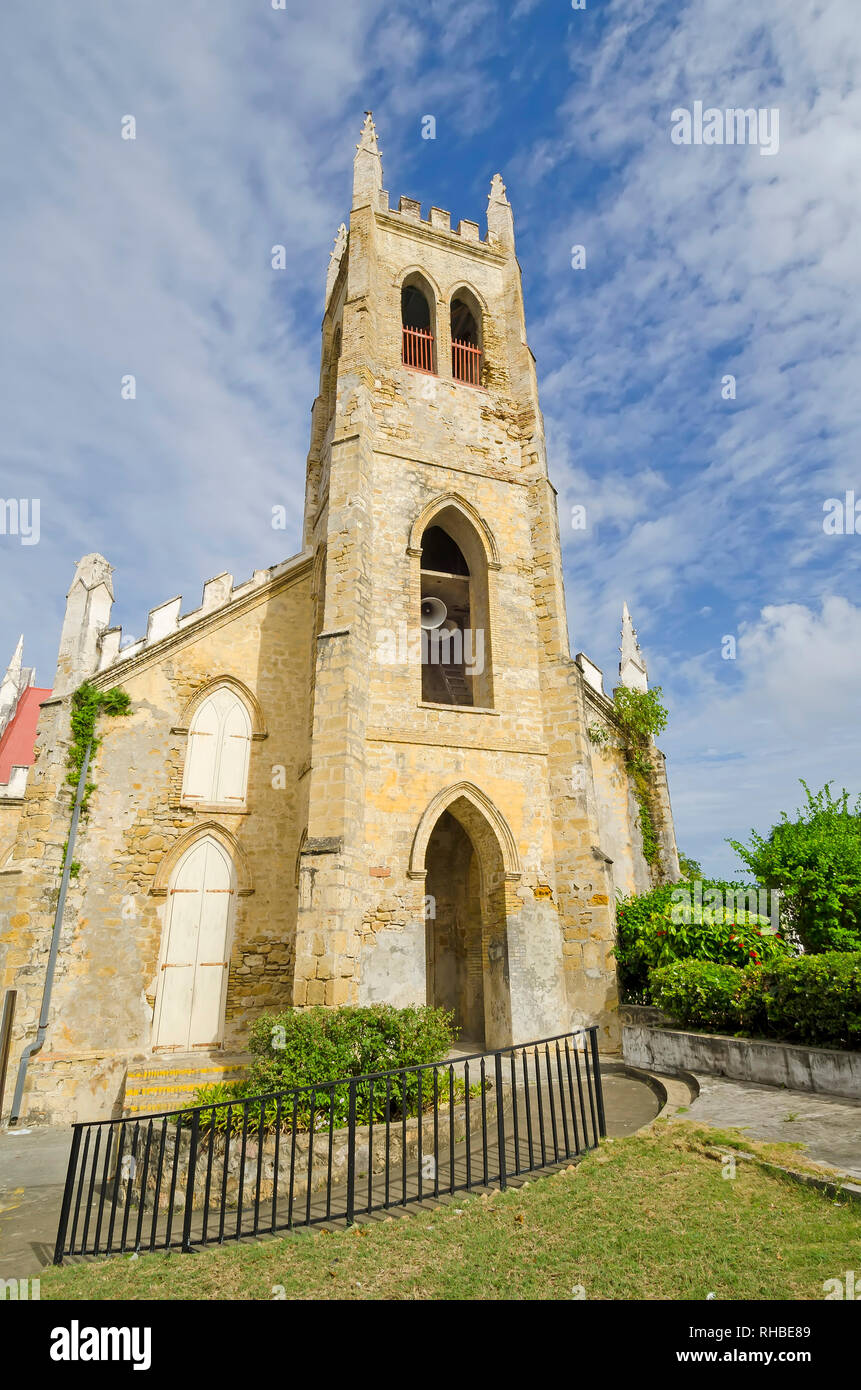 St John's Episcopal Church (anglikanischen), Christiansted, St. Croix, US Virgin Islands Stockfoto