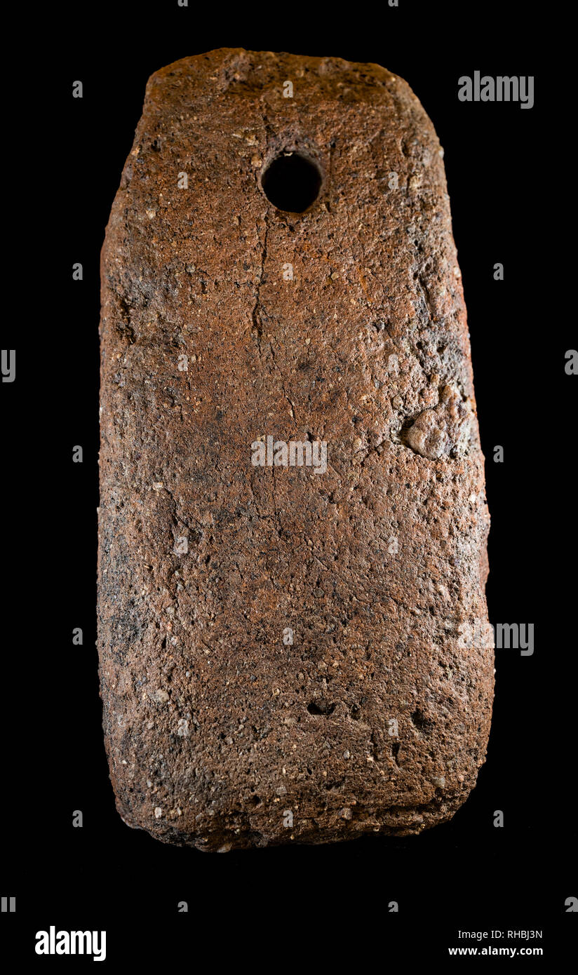 Antike Romische Webstuhl Gewicht Keramik Oder Terracotta Stockfotografie Alamy