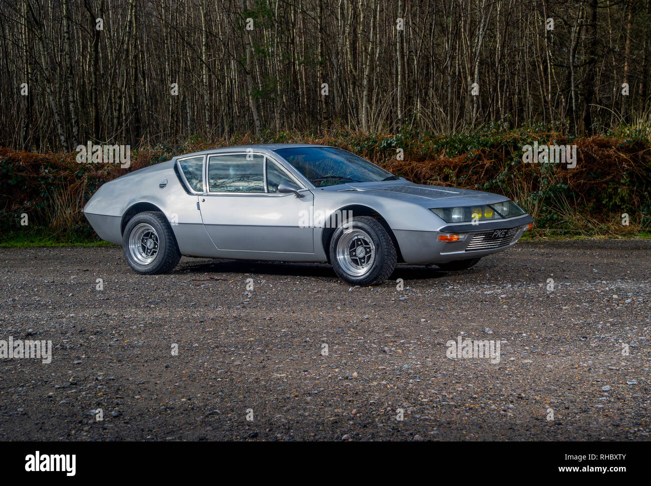 1973 Renault Alpine A310 Klassische französische Sportwagen Stockfoto