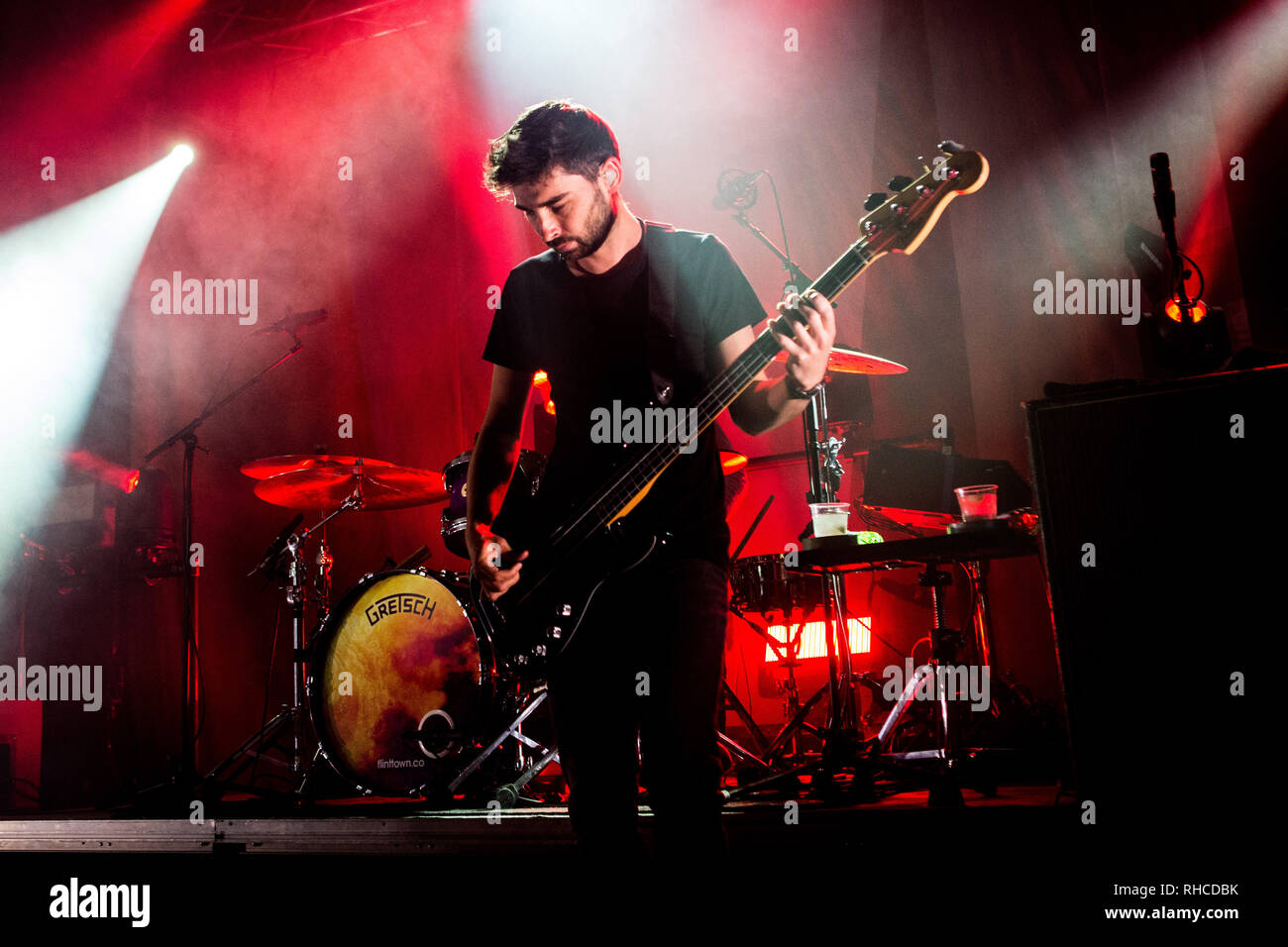 Mailand, Italien. 1. Februar 2019. Mailand Italien vom 1. Februar 2019 Sie mich an sechs Live at Santeria Social Club © Roberto Finizio / alamy Leben Nachrichten Stockfoto