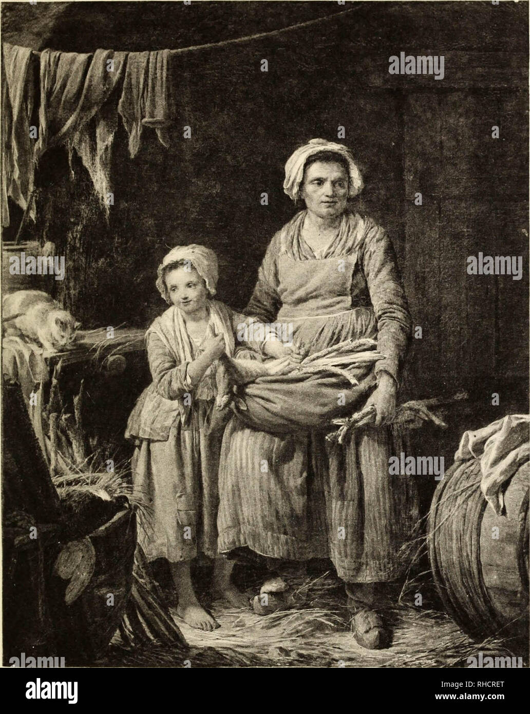 Katalog de Tableaux anciens et modernes, Pastelle, Objets d'Art et d'ameublement, Porcelaines & faïences, Composant la collection de M. X... [Lallemand et Lecocq Dumesnil]: Et dont la vente Aura lieu à Paris, Galerie Georges Petit... le Mercredi 2 Mai 1894... : Commissaire Priseur - mich Paul Chevallier..., Experten: M. E. Féral, Peintre..., M. Georges Petit..., M.ch. Mannheim.. Stockfoto