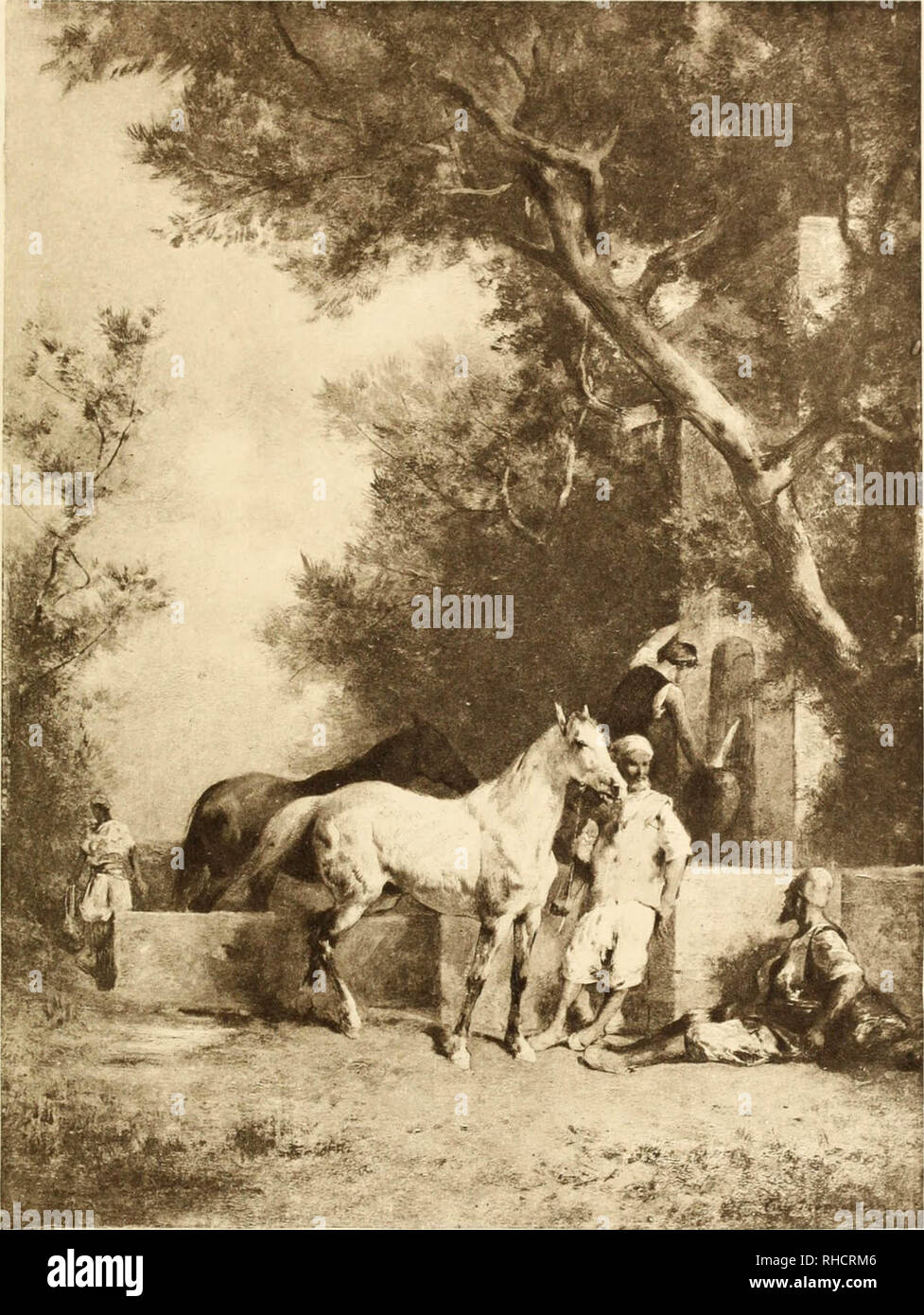 Katalog de Tableaux anciens et modernes, Pastelle, Objets d'Art et d'ameublement, Porcelaines & faïences, Composant la collection de M. X... [Lallemand et Lecocq Dumesnil]: Et dont la vente Aura lieu à Paris, Galerie Georges Petit... le Mercredi 2 Mai 1894... : Commissaire Priseur - mich Paul Chevallier..., Experten: M. E. Féral, Peintre..., M. Georges Petit..., M.ch. Mannheim.. Stockfoto