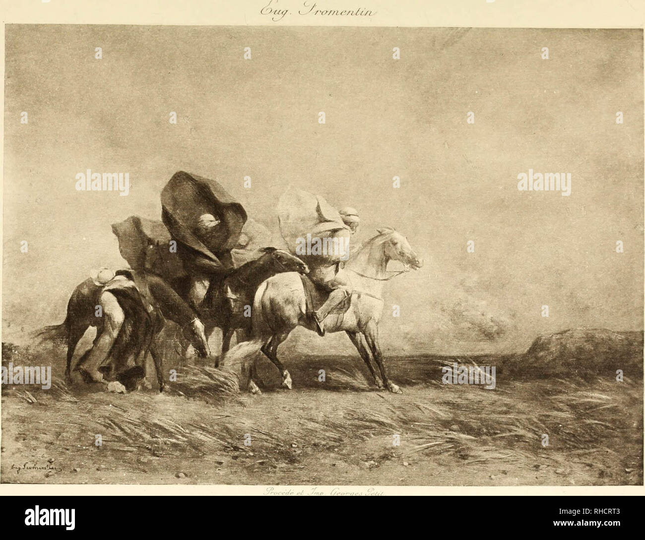 Katalog de Tableaux anciens et modernes, Pastelle, Objets d'Art et d'ameublement, Porcelaines & faïences, Composant la collection de M. X... [Lallemand et Lecocq Dumesnil]: Et dont la vente Aura lieu à Paris, Galerie Georges Petit... le Mercredi 2 Mai 1894... : Commissaire Priseur - mich Paul Chevallier..., Experten: M. E. Féral, Peintre..., M. Georges Petit..., M.ch. Mannheim.. Stockfoto