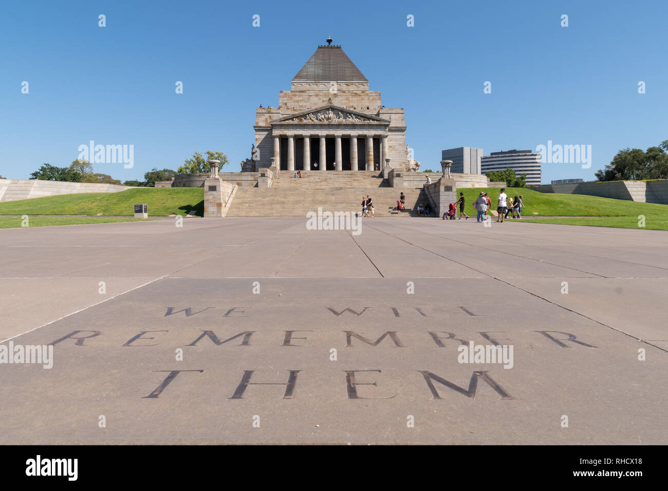 Schrein der Erinnerung, Melbourne, Victoria, Australien Stockfoto