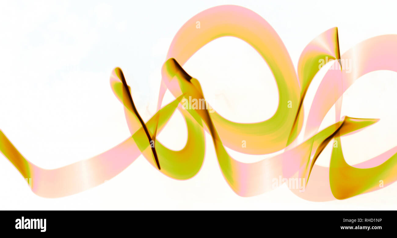 Leichte Bewegungsunschärfe grafischen Stil Foto Stockfoto