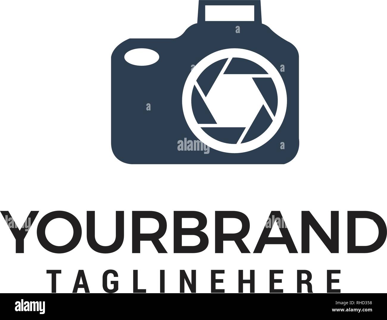 Foto Kamera Logo Design Vector Template Stock Vektorgrafik Alamy