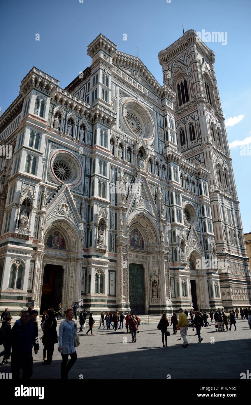 Florenz Kathedrale Stockfoto