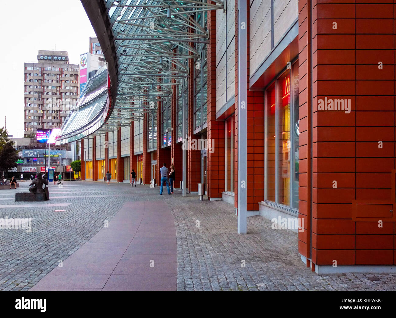 Grunwaldzka shopping in Wroław Gallry Stockfoto