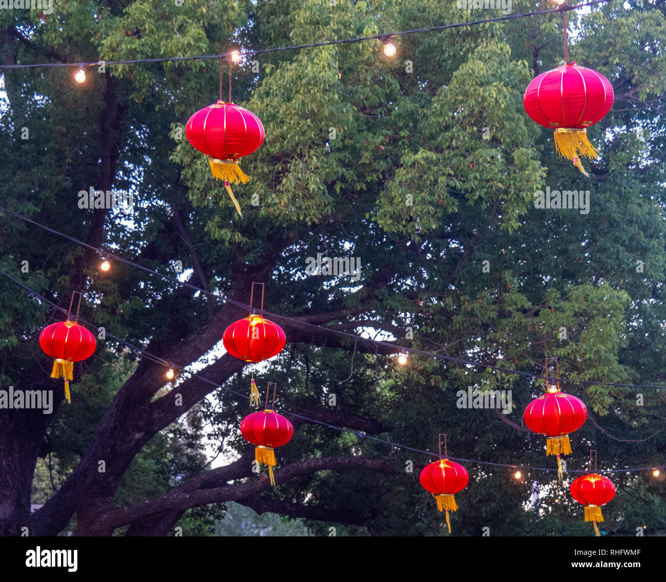 Fringe Festival der Welt Russell Square Northbridge Perth WA Australien. Stockfoto