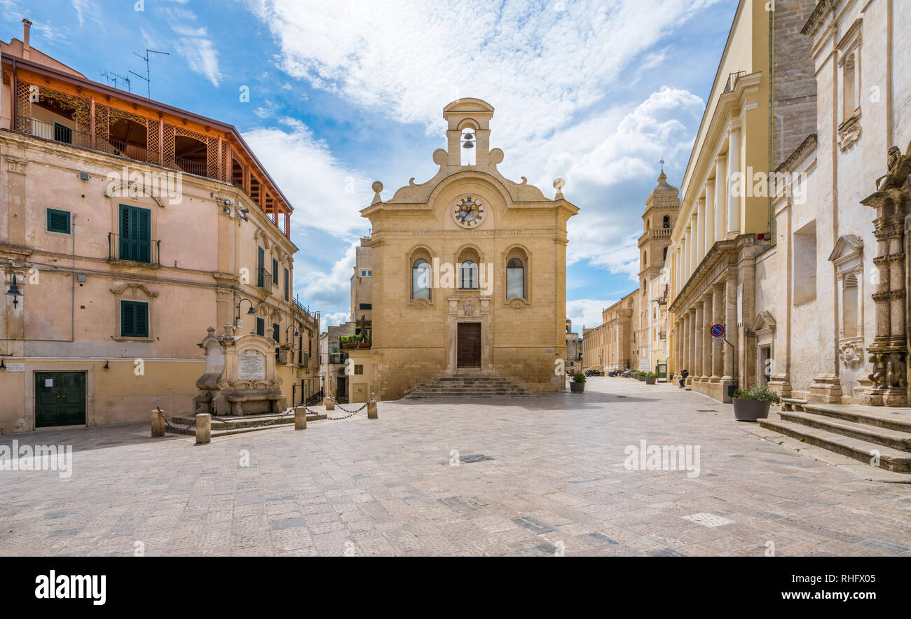 Gravina in Puglia, Provinz Bari, Apulien, Süditalien. Stockfoto