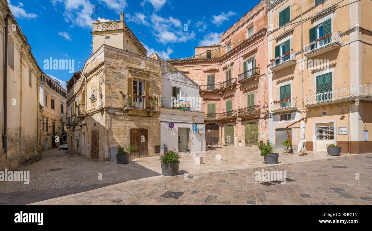 Gravina in Puglia, Provinz Bari, Apulien, Süditalien. Stockfoto