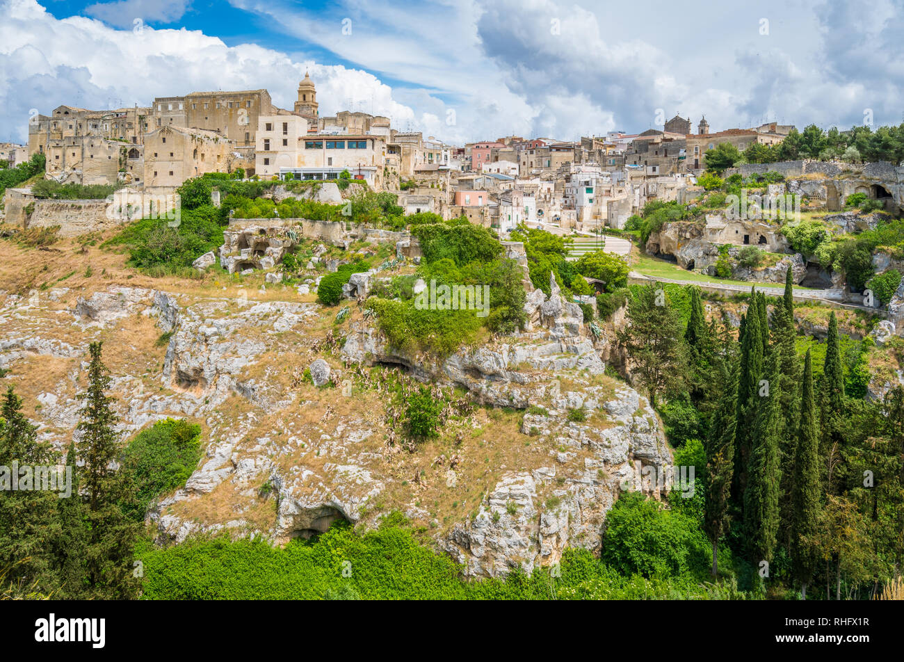 Gravina in Puglia, Provinz Bari, Apulien, Süditalien. Stockfoto