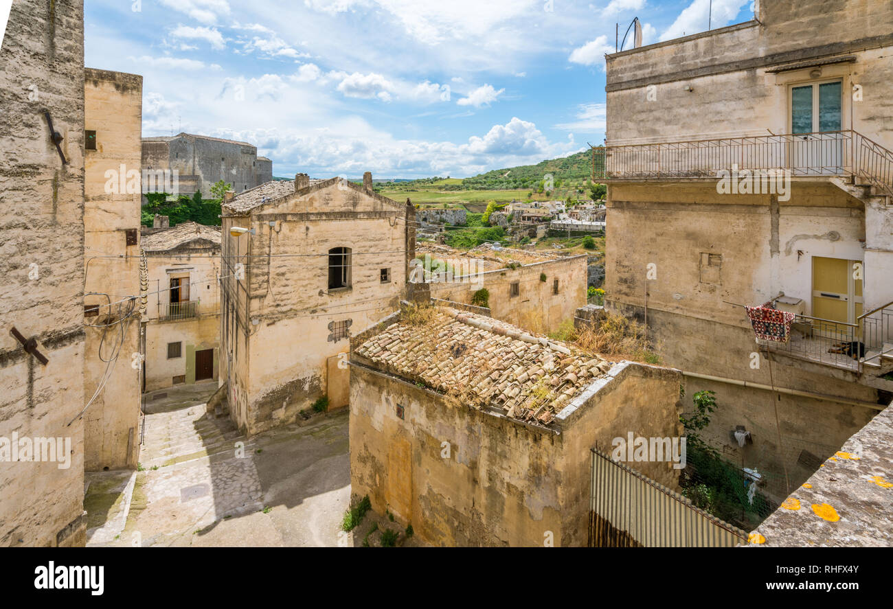 Gravina in Puglia, Provinz Bari, Apulien, Süditalien. Stockfoto