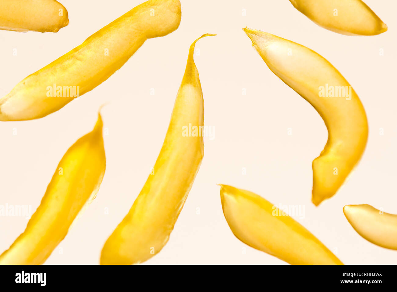 Pomelo Früchte saftig Vesikel Hintergrund. Pomelo Früchte Makroaufnahmen. Blasen, Saft Sacs, Citrus Samenkapseln auf Weiß Stockfoto