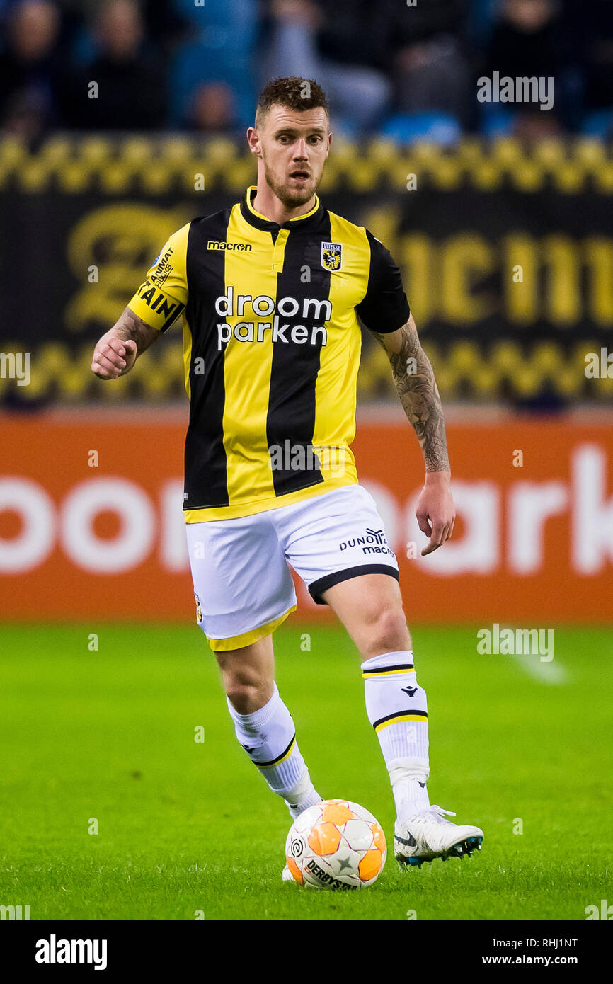 ARNHEM, Vitesse - SC Heerenveen 2-2, 02-02-2019 Fußball, niederländischen Eredivisie Saison 2018 - 2019, Stadion de Gelredome, Vitesse player Maikel Van der Werff Stockfoto