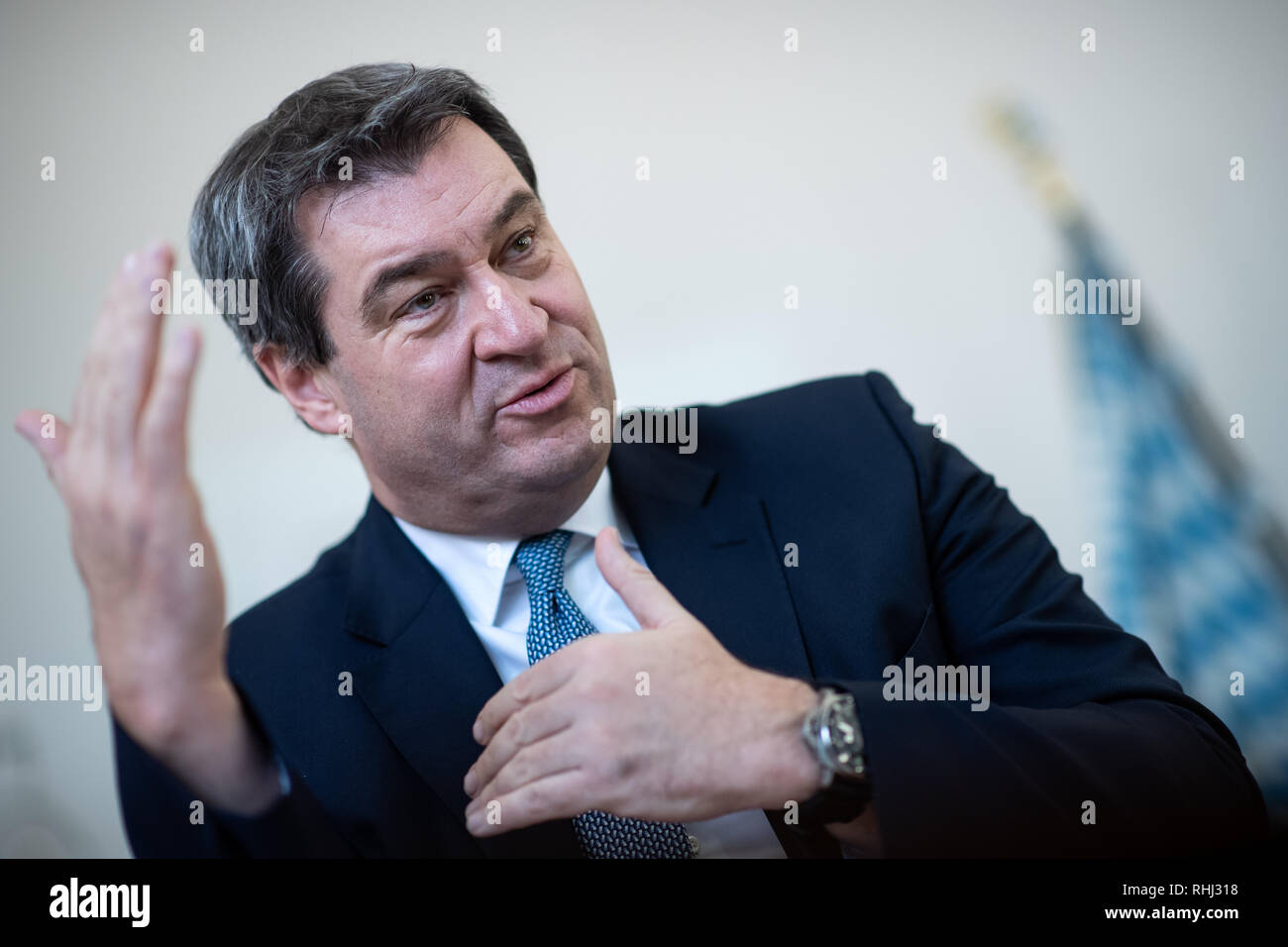 30 Januar 2019, Berlin Markus Söder, Ministerpräsident des Freistaates Bayern und Vorsitzender