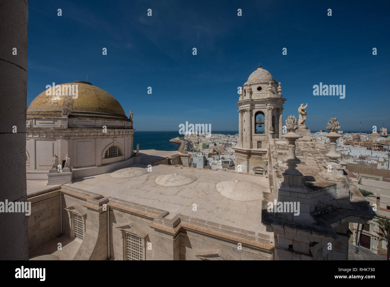 Die Stadt Cadiz, Spanien Stockfoto