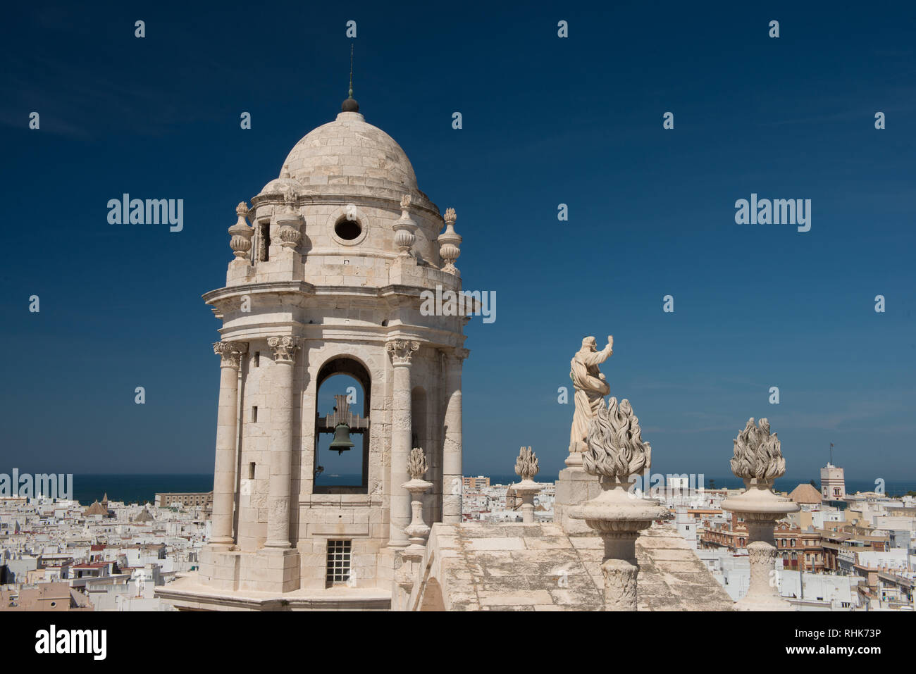 Die Stadt Cadiz, Spanien Stockfoto