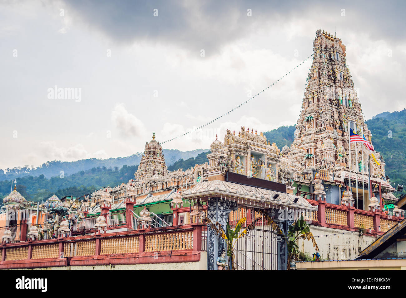 Hindu Tempel Sri Mariamman Peng Insel, Malaysia Stockfoto