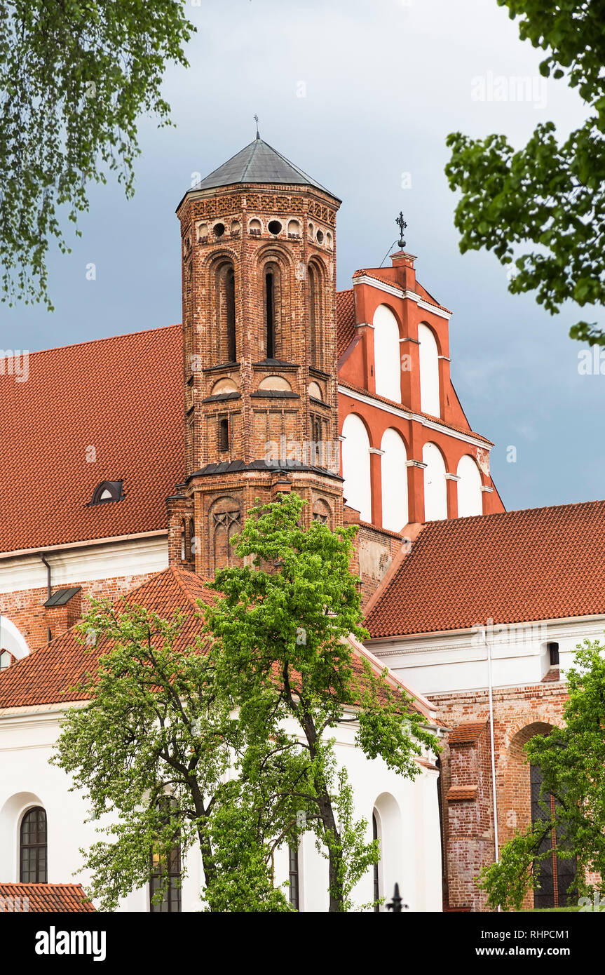 Turm der Kirche St. Franziskus von Assisi (Bernhardiner) Stockfoto