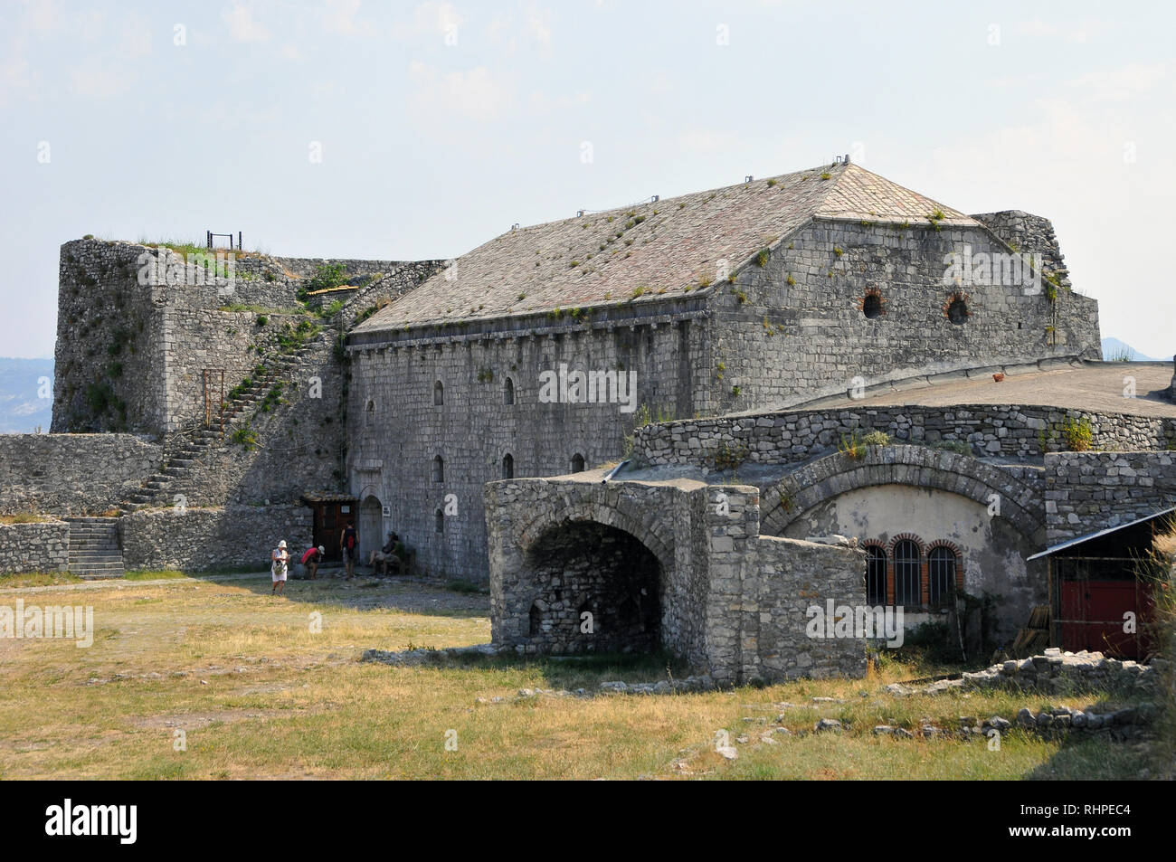 Albanien, Shkodra, Europa. Rozafa Festung. Stockfoto