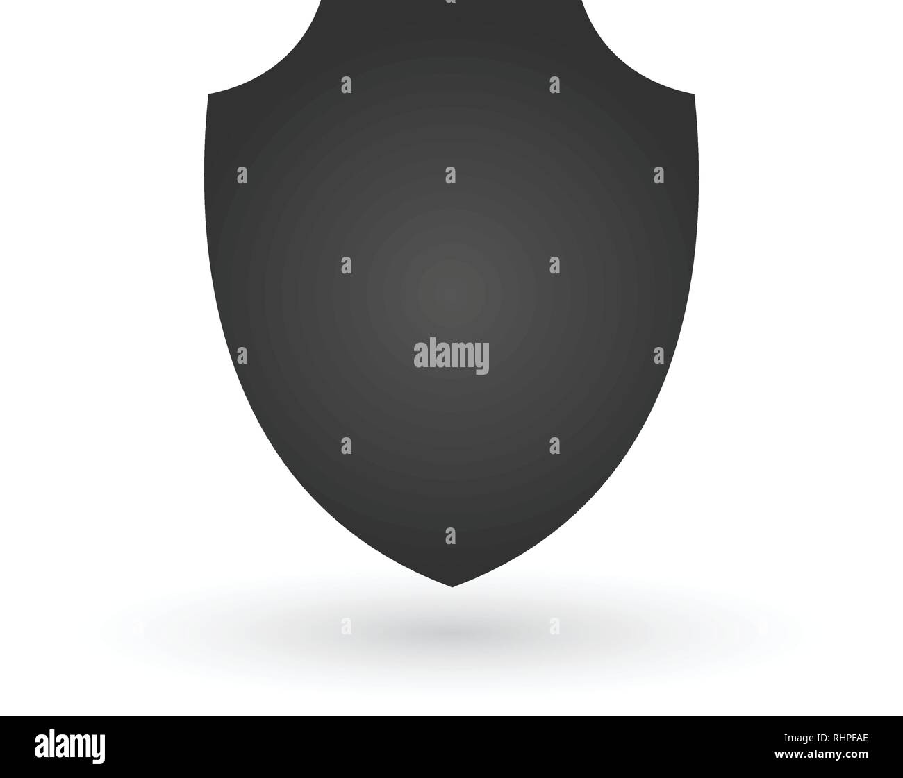 Schild in trendigen flachem Design. Schild Symbol für Web site Design, Logo, App, UI, Präsentation. Vector Illustration auf weißen isoliert Stock Vektor