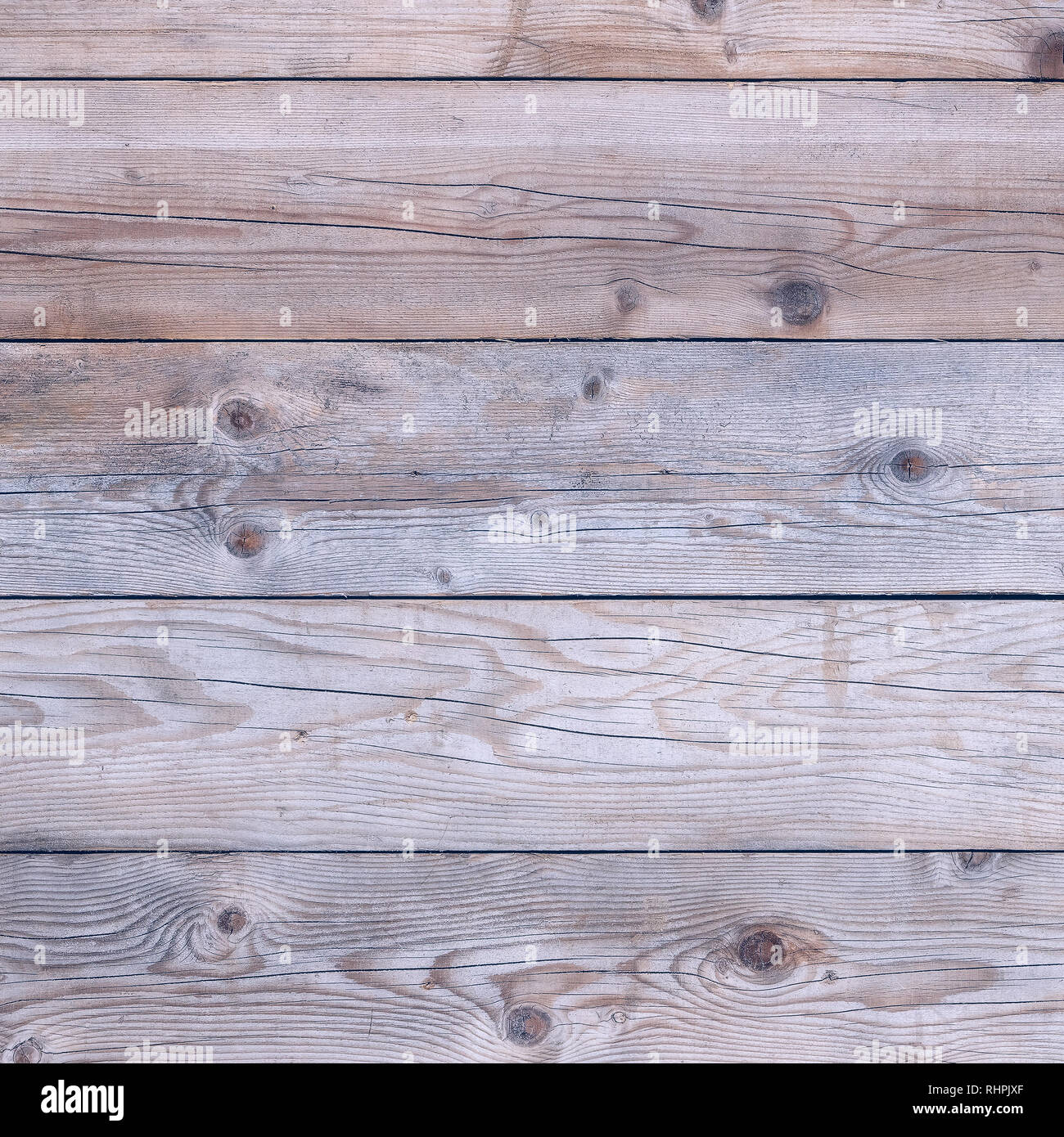 Alte verblasst Holz Hintergrund quadratischen Format Stockfoto