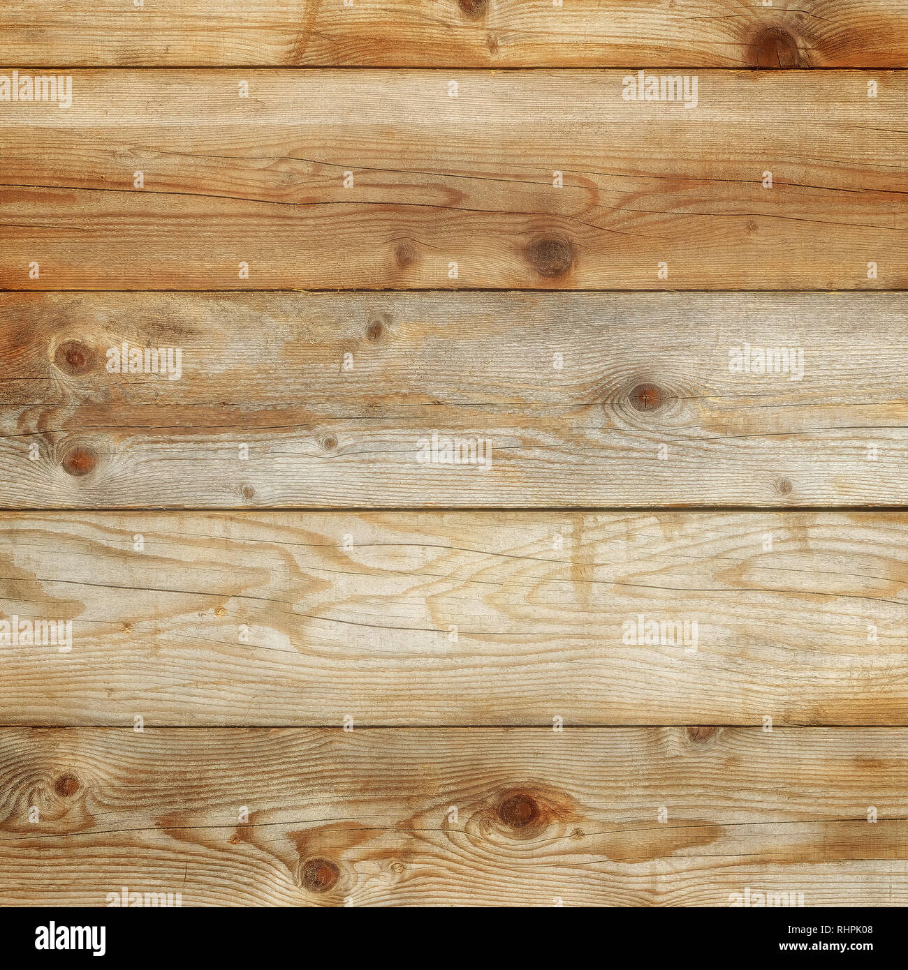 Alte Kiefer Holz Hintergrund quadratischen Format Stockfoto