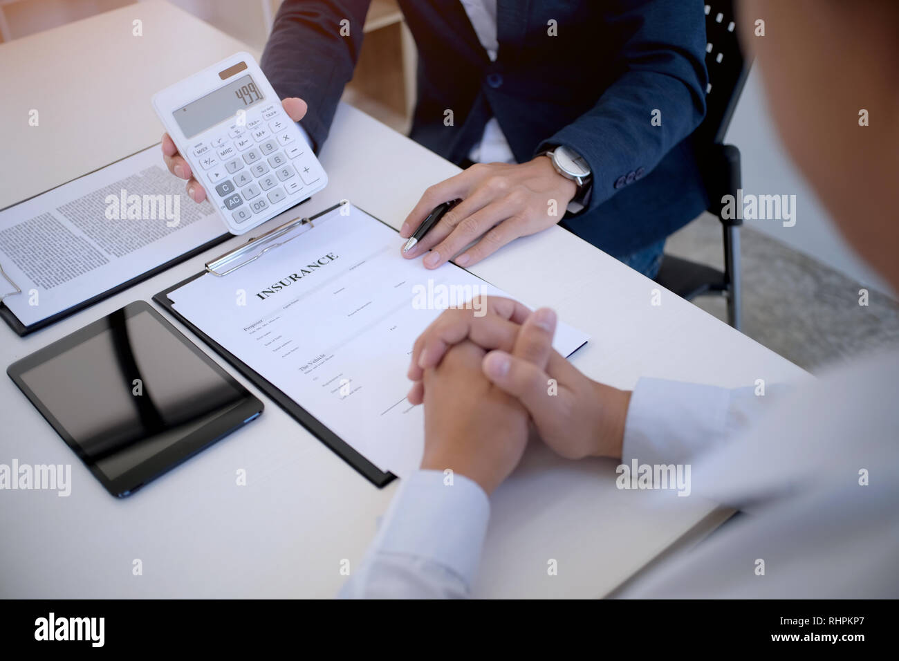 Sales Manager Beratung Anmeldeformular Dokument Wenn Man Bedenkt