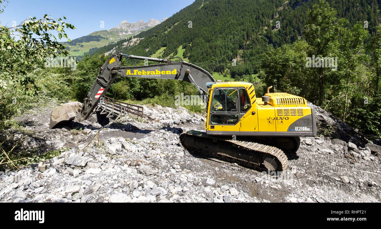 Erdrutsch Schweiz Stockfotos und -bilder Kaufen - Alamy