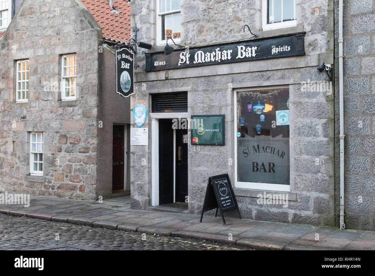 St. Machar Bar, Student Bar, Universität Aberdeen, Aberdeen, Aberdeen, Schottland, Großbritannien Stockfoto