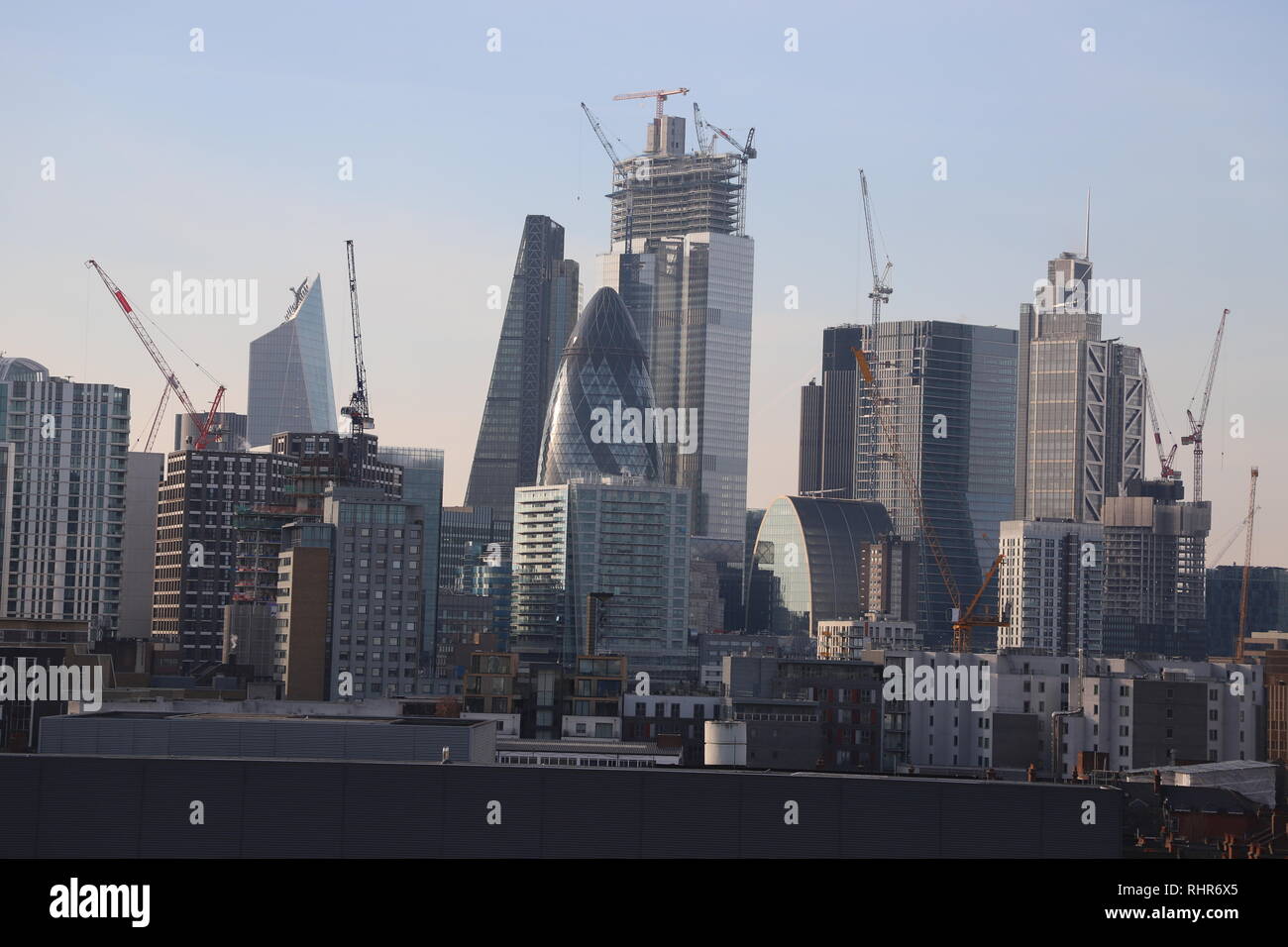 Skyline von London Stockfoto