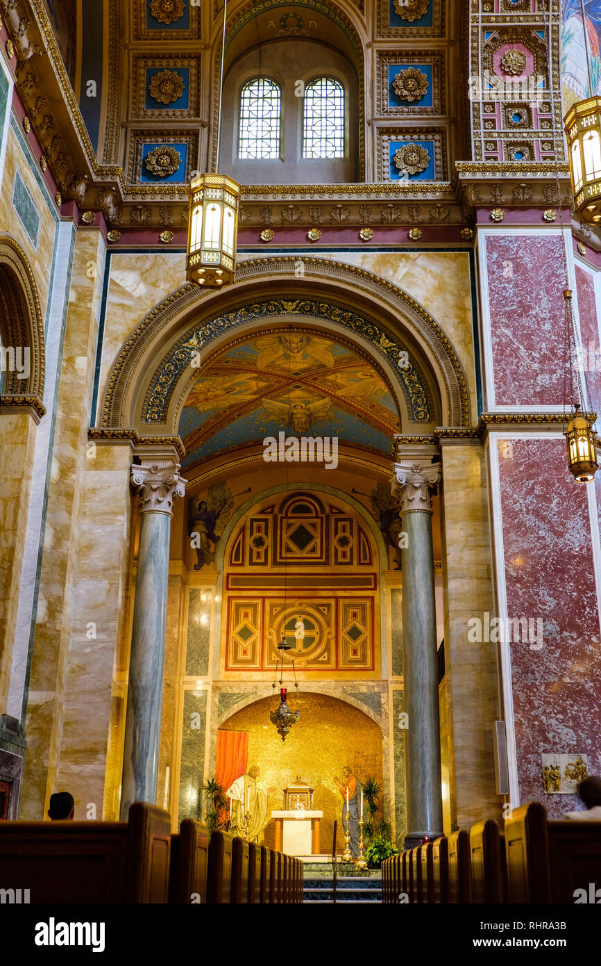 Cathedral of St. Matthew the Apostle 1725 Rhode Island Ave NW, Washington DC Stockfoto