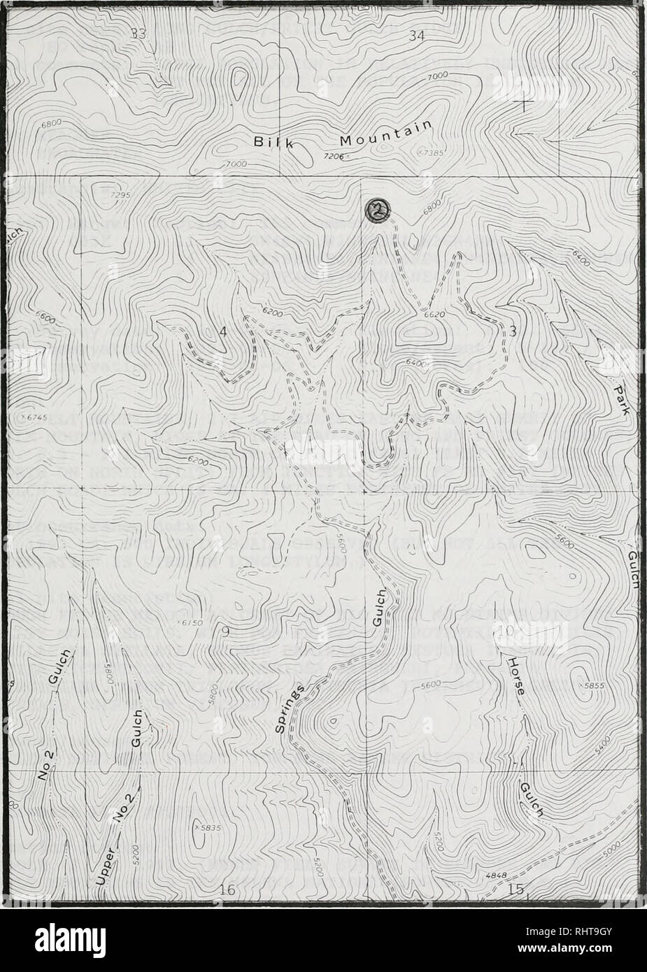 . Sensible pflanze Erhebungen in den Großen Belt und Elkhorn Mountains, U.S.D.A. Forest Service, Region 1, Helena National Forest, Montana. Seltene Pflanzen, seltene Pflanzen, seltene Pflanzen; Botanik; Botanik; Botanik. Standort. Bitte beachten Sie, dass diese Bilder sind von der gescannten Seite Bilder, die digital für die Lesbarkeit verbessert haben mögen - Färbung und Aussehen dieser Abbildungen können nicht perfekt dem Original ähneln. extrahiert. Poole, Jackie M; Heidel, Bonnie L; Helena National Forest (Mont. ); Montana natürlichen Erbes Programm. Helena, Mont: Montana natürlichen Erbes Programm Stockfoto