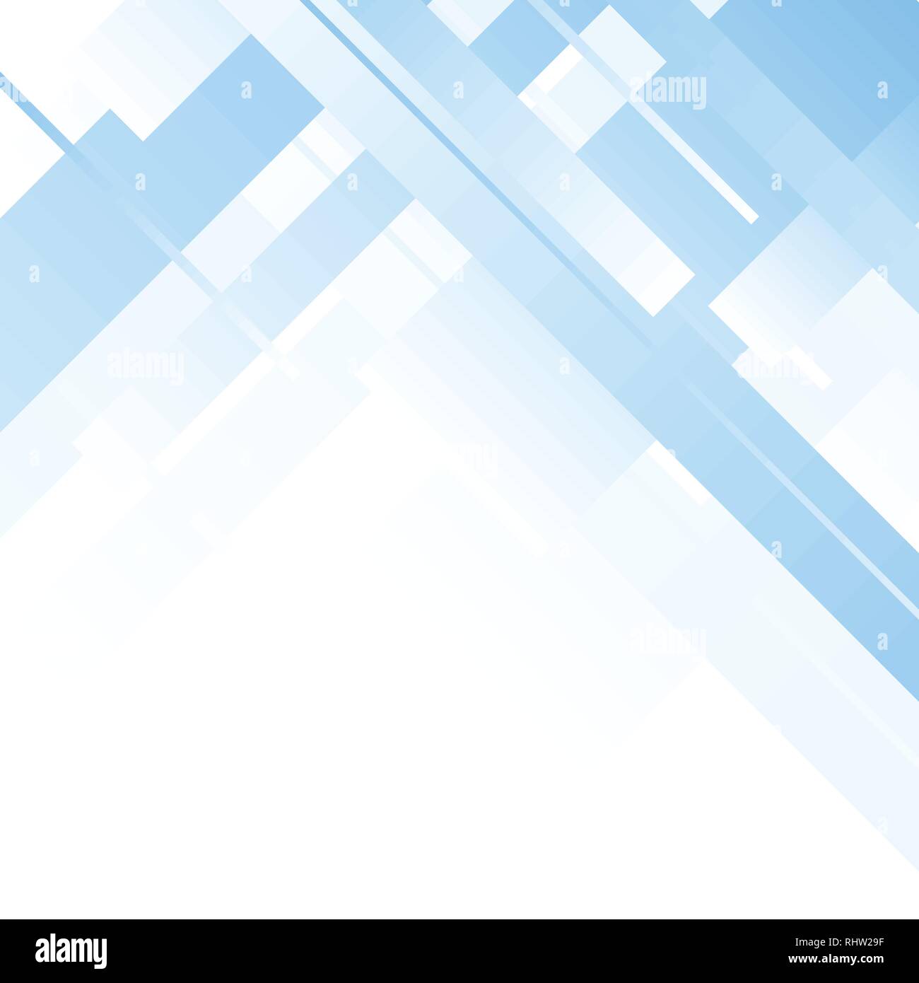 Hellblau moderne geometrische Hintergrund. Abstrakte tech Vector Graphic Design Stock Vektor