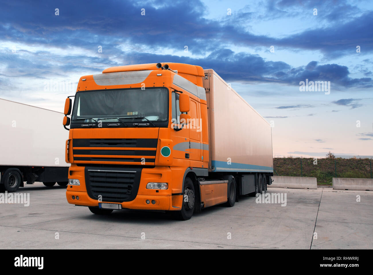 Lkw, Transport Stockfoto