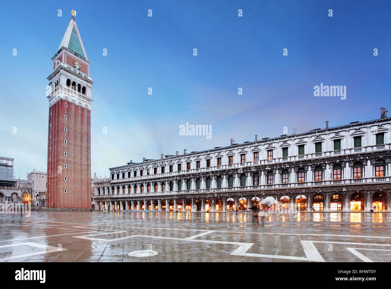 Piazza San Marco - Venedig Stockfoto