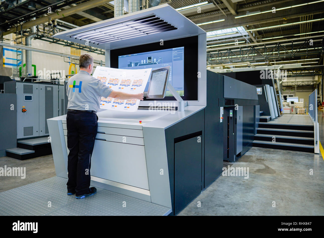 Heidelberger druckmaschinen -Fotos und -Bildmaterial in hoher Auflösung –  Alamy