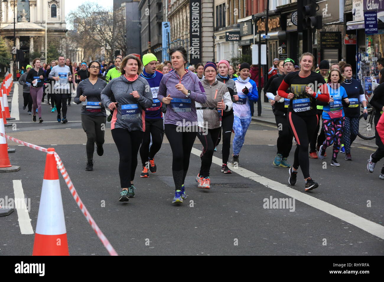 Das Team hinter den Kulissen ist eine Firma, die menschliche Rasse (www.humanrace.co.uk) die Teilnahme Veranstaltungen seit fast 30 Jahren, begann mit dem Royal Windsor Triathlon und eine äußerst harte Duathlon der BallBuster um Box Hill im Jahr 1991 genannt. Stockfoto