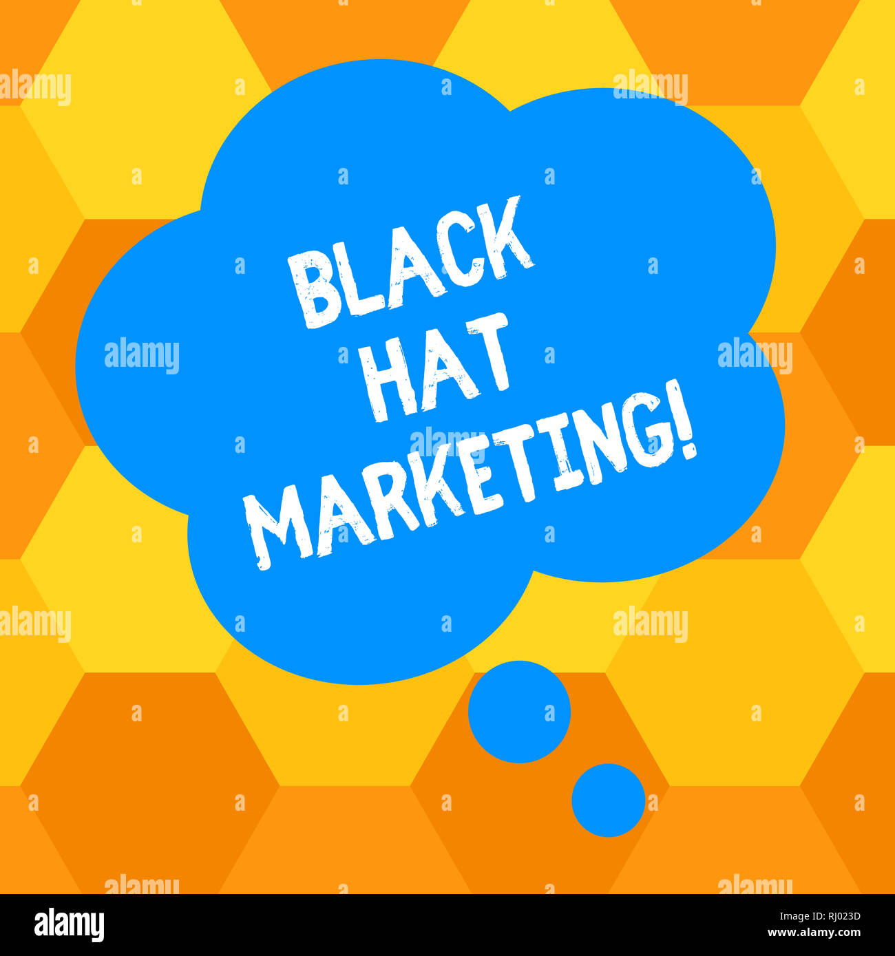 Handschrift Text schreiben Black Hat Marketing. Begriff Sinne Suche Optimierung beinhaltet Design Website gefunden einfach leer Farbe Floral Form zwar sein Stockfoto