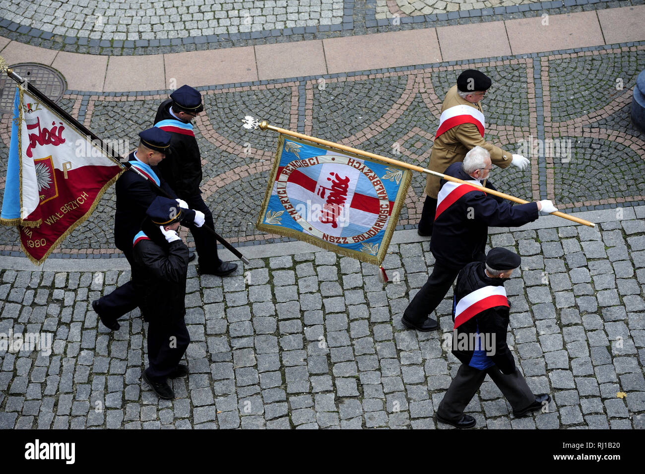 Walbrzych alte Marktstadt Waldenburg Niederschlesien Polen, dolnoslaskie, rynek, walbrzych, Foto Kazimierz Jurewicz Stockfoto