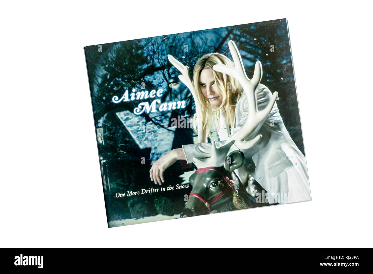 Eine weitere Drifter im Schnee war das sechste Album von Aimee Mann und ihr erstes Weihnachten Album. Im Jahr 2006 veröffentlicht. Stockfoto