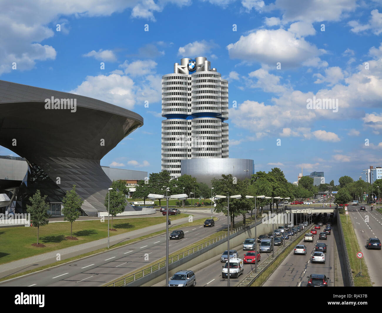 Deutschland, Oberbayern, M?nchen, Olympiapark, BMW-Welt, Stockfoto
