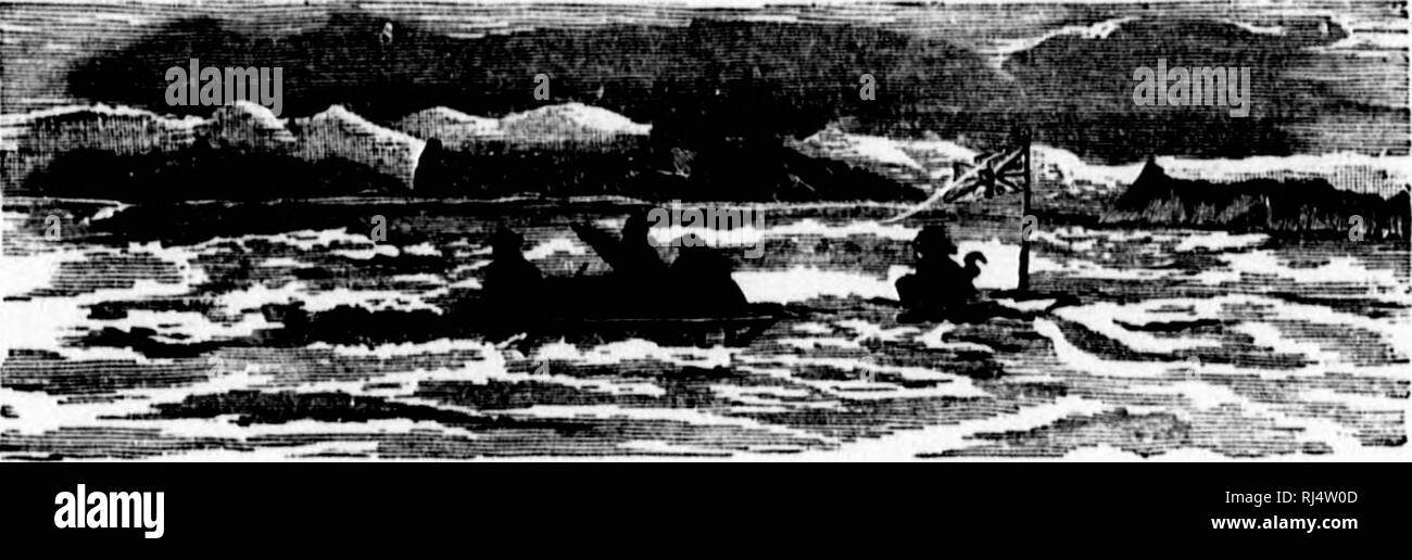 . Viajes al Polo Norte por El Capitán Nares con Los buques de la Marina britanica el Real "Alert" y el "Entdeckung" (1875-1876) y por le Arzt Nordenskiold auf El "Vega" (1879-1880) [microform]. Alert (Schiff); Entdeckung (Schiff); Alerte (Navire); Entdeckung (Navire); Naturgeschichte; Sciences Naturelles. Ich kranke Kapitel Kapitel XV, 203 Mensen prolongaciones bajo la superficie del Mar. Entre dos y nuevo Metros, la temperatura del Océano es de - 1° Va"^^ decir un tercio de p; raAo mtls elevada que lo Ära durante El invierno. Si el hielo que está en vías de Formación Nr. poseyera l Stockfoto