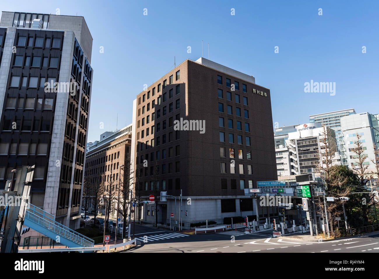 Hauptsitz der Nomura Securities Co., Ltd., Nihonbashi, Tokio, Tokyo, Japan Stockfoto